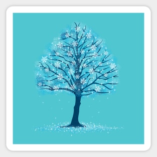 Winter Tree Sticker